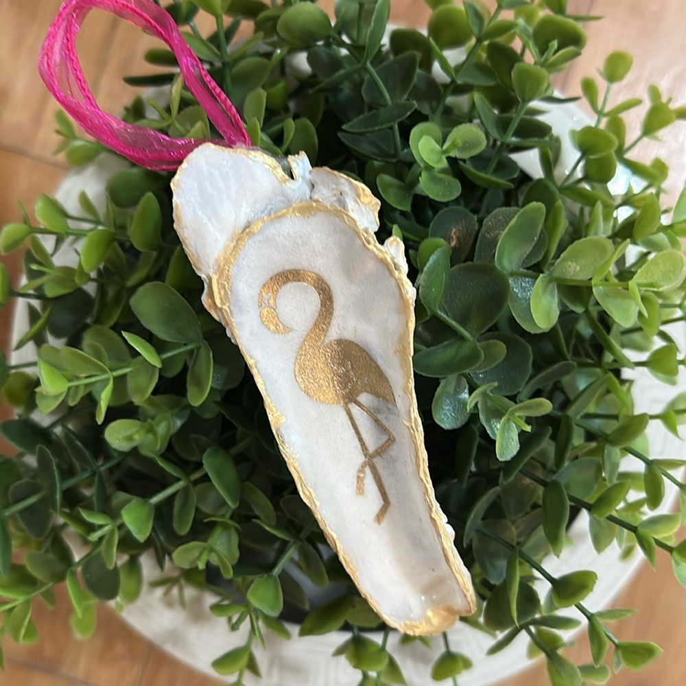 Lowcountry Oyster Shell Trinket Tray/Ring Dish or Ornament ✨FREE W $50 PURCHASE